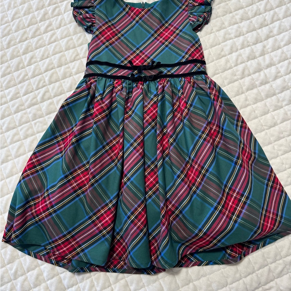 Trish Scully  Rory dress in Emerald Tartan